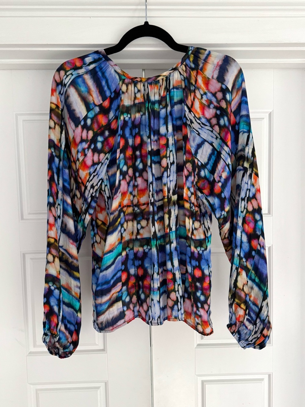 Marie Oliver Watercolor Blouse, size small